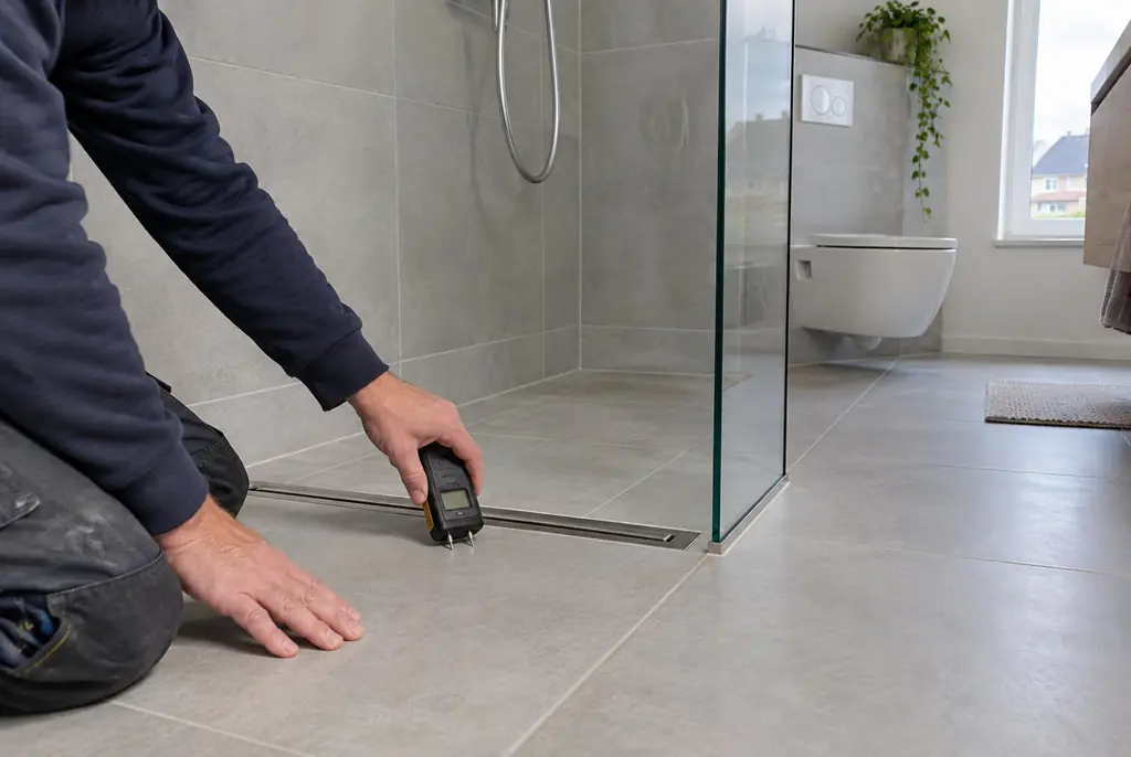 Lekdetectie Werkhoven – badkamer in een nieuwbouwwoning
